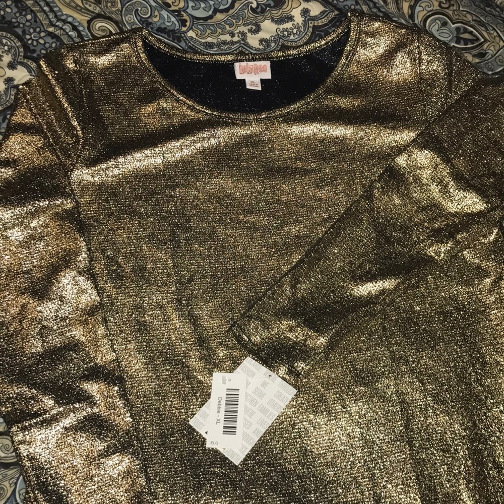 Gold LLR Elegant Debbie Dress